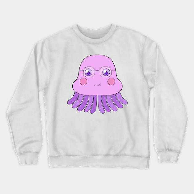 A cute squid Crewneck Sweatshirt by DiegoCarvalho